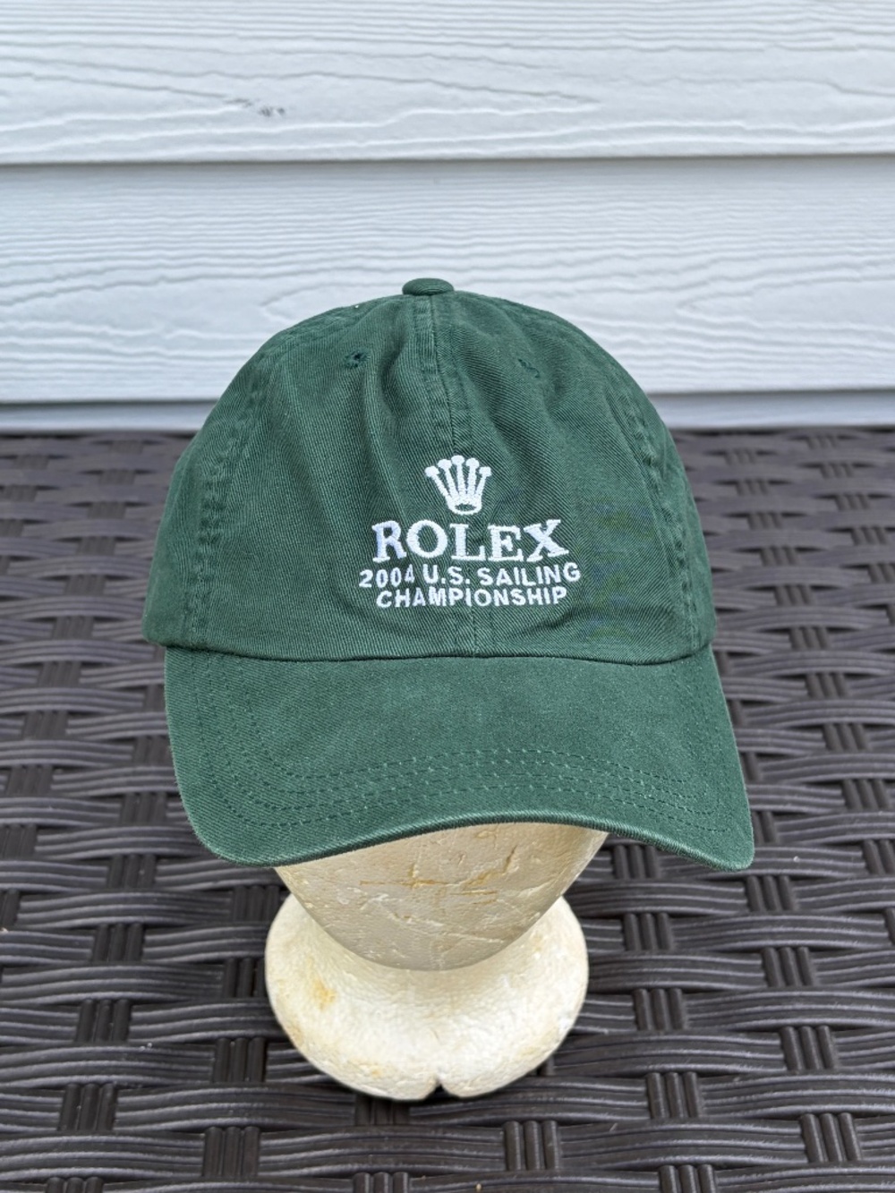 Vintage 2004 Rolex U.S. Sailing Singlehanded Championship hat cap baseball NWOT